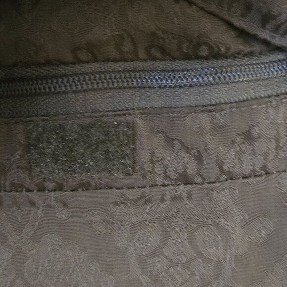 Helly Hansen Brown Tone On Tone Pattern Removable Hood Full Zip Jacket Size M - Picture 8 of 11